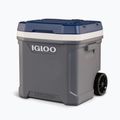 Frigider turistic Igloo Maxcold Latitude 62 Qt Roller 59 l carbonite/ aegean sea 2