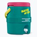 Recipient pentru apă Igloo Retro Barrel Of Fun 2 Gallon 7,6 l dark jade/bold magenta/livewire yellow 2
