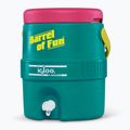 Recipient pentru apă Igloo Retro Barrel Of Fun 2 Gallon 7,6 l dark jade/bold magenta/livewire yellow 3
