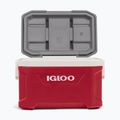 Frigider de camping Igloo Latitude 52 49 l industrial red 8