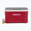 Frigider de camping Igloo Latitude 52 49 l industrial red 11