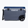 Frigider turistic Igloo Maxcold Latitude 90 Qt Roller 85 l carbonite/aegean sea