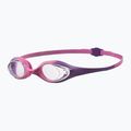 Ochelari de înot pentru copii arena Spider violet / clear / pink