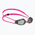 Ochelari înot arena Tracks white/smoke/fuchsia