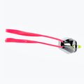 Ochelari de înot pentru copii arena Tracks JR Mirror silver/white/fuchsia 3