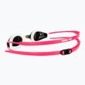 Ochelari de înot pentru copii arena Tracks JR Mirror silver/white/fuchsia 4