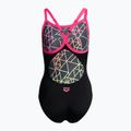 Costum de înot dintr-o bucată pentru femei arena Reticulum One Piece negru 000083/509 2