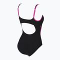 Costum de baie o piesă pentru femei arena Agate Strap Back negru 001261/509 8