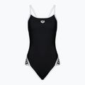 Costum de înot dintr-o bucată pentru femei arena Team Stripe Super Fly Back One Piece negru 001195/501