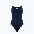 Costum de înot dintr-o bucată pentru femei arena Team Stripe Super Fly Back One Piece bleumarin 001195/701