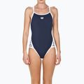 Costum de înot dintr-o bucată pentru femei arena Team Stripe Super Fly Back One Piece bleumarin 001195/701 5