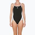 Costum de înot dintr-o bucată pentru femei arena Team Stripe Super Fly Back One Piece negru 001195/501 5