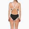 Costum de înot dintr-o bucată pentru femei arena Team Stripe Super Fly Back One Piece negru 001195/501 6