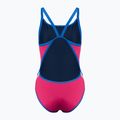 Costum de înot dintr-o bucată pentru femei arena Team Stripe Super Fly Back One Piece roz  001195/970 2