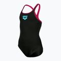 Costum de înot dintr-o bucată pentru copii arena Biglogo Swim Pro Back One Piece negru 001332/595 4