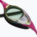 Ochelari de înot Arena Cobra Swipe Mirror galben cupru/roz 004196/390 12