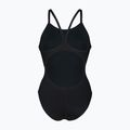 Costum de baie întreg pentru femei Arena Team Light Drop Solid black/white 2