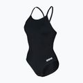 Costum de baie întreg pentru femei Arena Team Light Drop Solid black/white 3