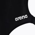 Costum de înot dintr-o bucată pentru copii arena Team Challenge Solid black/white 3