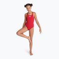 Costum de baie întreg pentru copii arena Team Swim Pro Solid red/white 5