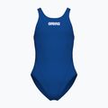 Costum de baie întreg pentru copii Arena Team Swim Tech Solid royal/white