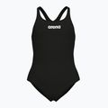 Costum de baie întreg pentru copii arena Team Swim Pro Solid black/white