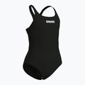 Costum de baie întreg pentru copii arena Team Swim Pro Solid black/white 3