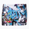 Pantaloni scurți de baie pentru copii arena Placement negru și culoare 005099