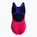 Costum de înot dintr-o bucată pentru copii arena Biglogo Swim Pro Back One Piece roz 001332/980 2