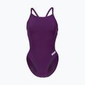 Costum de baie dintr-o bucată pentru femei arena Team Challenge Solid mov 004766 4