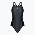 Costum de înot dintr-o bucată pentru femei arena Icons Fast Back Panel szary 005043/551