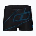 Bokserki kąpielowe dziecięce arena Swim Short Logo czarne 005549/580 5