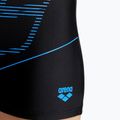Bokserki kąpielowe dziecięce arena Swim Short Logo czarne 005549/580 10