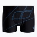 Bokserki kąpielowe dziecięce arena Swim Short Logo czarne 005549/580