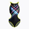 Costum de baie o piesă pentru femei Arena Tech One Back Placement negru și culoare 005561