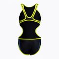 Costum de baie o piesă pentru femei Arena Tech One Back Placement negru și culoare 005561 2