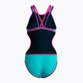 Costum de înot dintr-o bucată pentru femei arena One Double Cross Back One Piece albastru 004732/889 2
