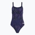 Costum de baie dintr-o singură piesă pentru femei arena Kikko Pro Challenge Back navy/navy multi