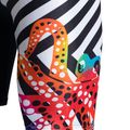 Boxeri de baie pentru bărbați Arena Crazy Octopus Jammer negru-albi 006379 4
