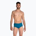 Bărbați arena Planet Swim Low Waist Short blue cosmo/white multi boxeri de înot pentru bărbați 3