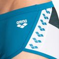 Bărbați arena Planet Swim Low Waist Short blue cosmo/white multi boxeri de înot pentru bărbați 5