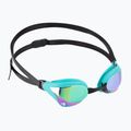 Ochelari de înot Arena Cobra Core Swipe Mirror smarald/păun