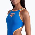 Costum de înot dintr-o piesă pentru femei arena One Biglogo One Piece blue river/fluo orange 4