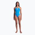Costum de baie dintr-o singură piesă pentru femei arena One Double Cross Back One Piece turquoise/fluo pink/soft green 7