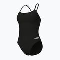 Costum de înot dintr-o piesă pentru femei arena Lace Back Solid black/white 4