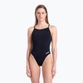 Costum de înot dintr-o piesă pentru femei arena Lace Back Solid black/white 5