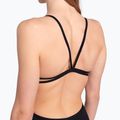 Costum de înot dintr-o piesă pentru femei arena Lace Back Solid black/white 8