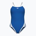 Costum de baie întreg arena Icons Super Fly Back Solid royal/white