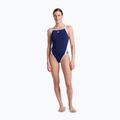 Costum de baie dintr-o piesă pentru femei  arena Icons Super Fly Back Solid navy/white 2
