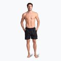 Șort de baie pentru bărbați arena Fundamentals Boxer R black/white 6